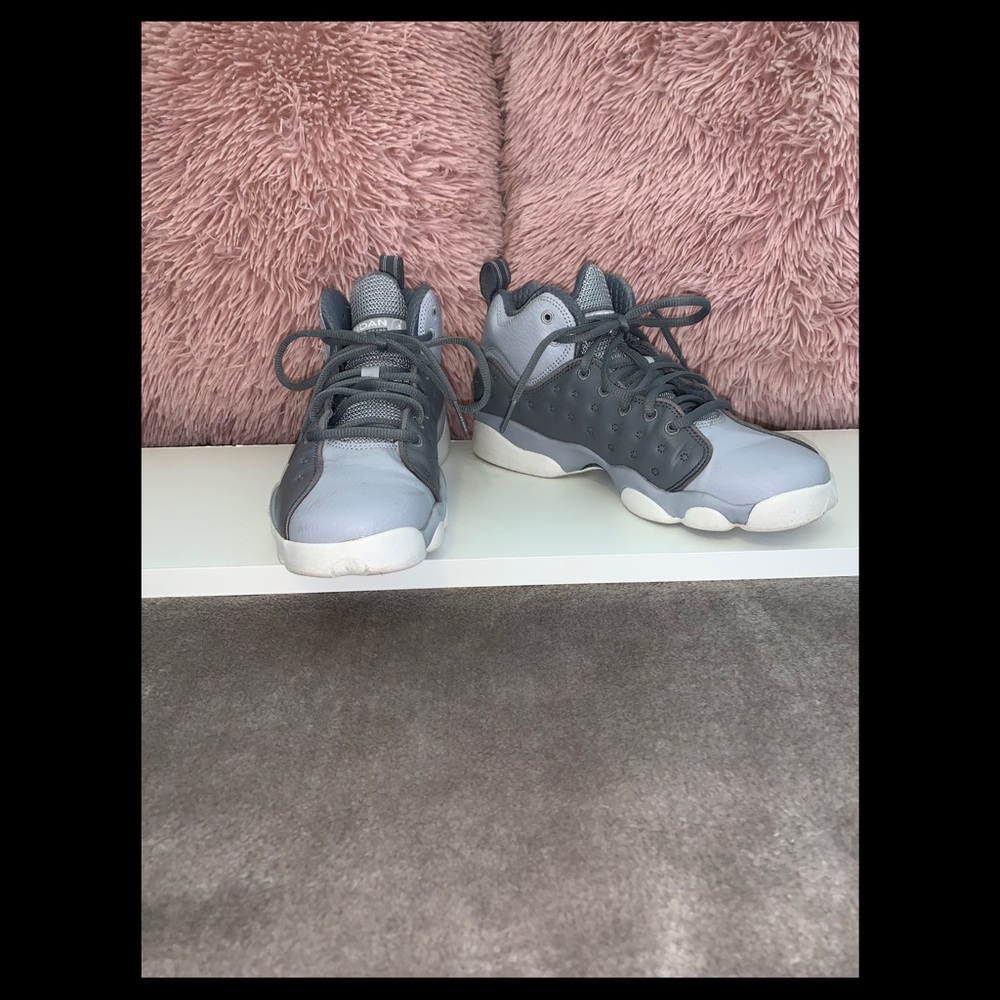 Grey Jordans